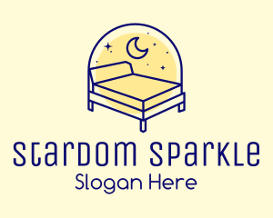 Starry Night Bed logo design