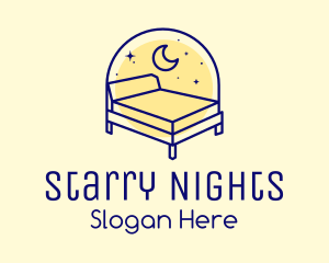 Starry Night Bed logo design