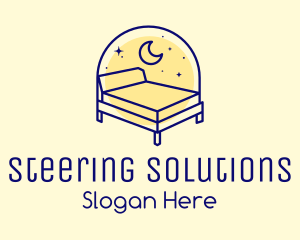 Starry Night Bed logo design