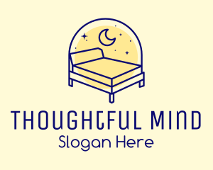 Starry Night Bed logo design