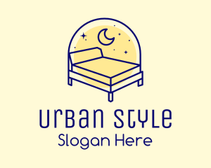 Starry Night Bed logo design