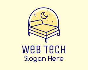 Starry Night Bed logo design