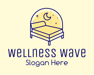 Starry Night Bed logo design