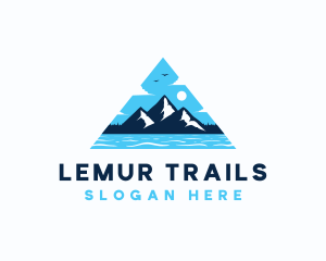 Mountain Lake Adventure logo design