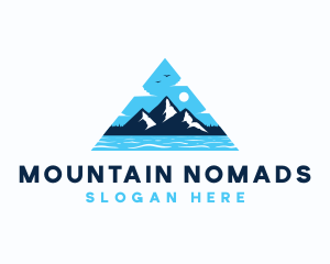 Mountain Lake Adventure logo design