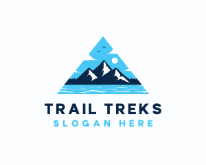 Mountain Lake Adventure logo design