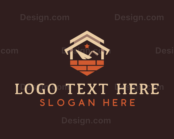 Brick Construction Masonry Logo