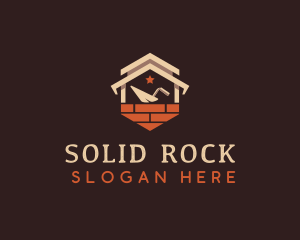 Brick Construction Masonry logo design