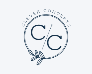 Wedding Event Planner Monogram logo