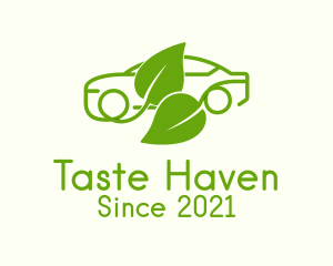 Green Leaf Car  logo