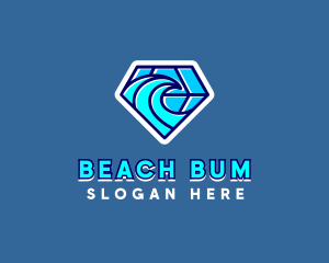 Ocean Waves Resort logo design