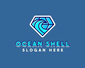 Ocean Waves Resort logo design