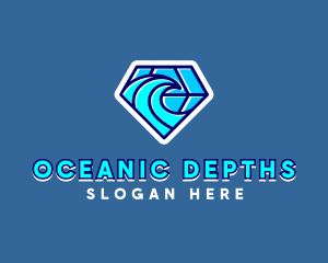 Ocean Waves Resort logo design