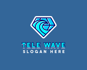 Ocean Waves Resort logo design