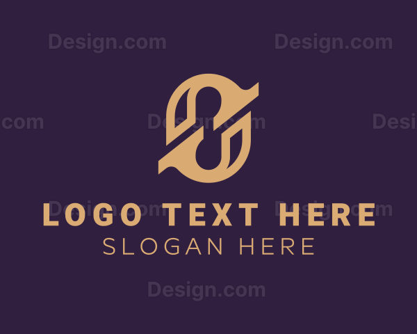 Stylish Deco Business Logo