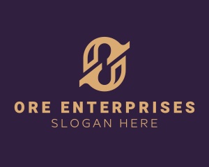 Stylish Deco Business logo design