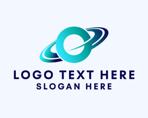 Technology Planet Letter O logo