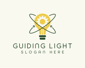 Light Bulb Science logo design