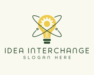 Light Bulb Science logo design