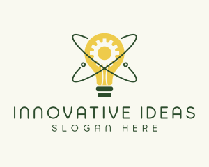 Light Bulb Science logo design