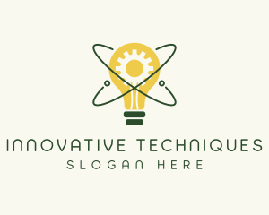 Light Bulb Science logo design