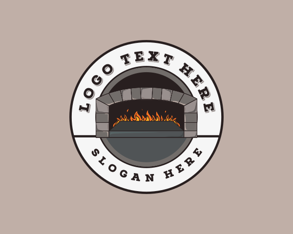 Fireplace logo example 1