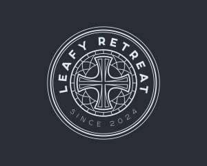 Holy Christianity Cross logo design