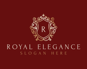  Ornament Royal Shield logo design