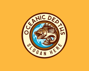 Ocean Fish Market logo design