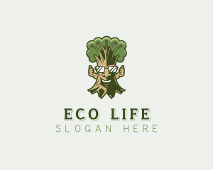 Eco Tree Garden logo design