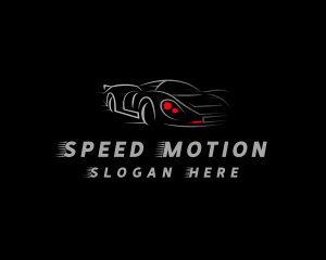 Sports Car Race Garage logo design