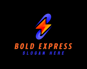 Express Energy Power logo design