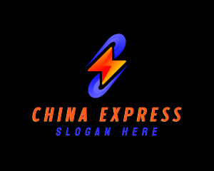 Express Energy Power logo design