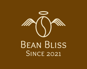 Angel Bean Halo  logo design