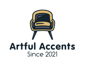 Modern Accent Chair logo design