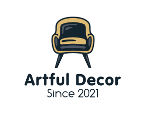 Modern Accent Chair logo design