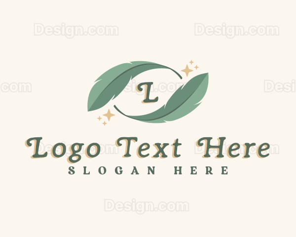 Garden Leaf Herb Logo