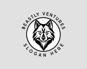 Wolf Wildlife Beast logo design