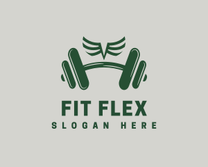 Generic Dumbbell Workout logo design