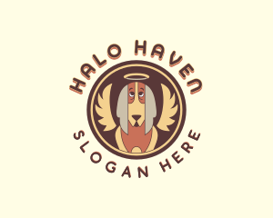 Halo Angel Dog  logo