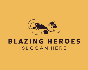 Cat Hero Pet logo design