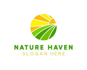 Morning Sun Nature logo design