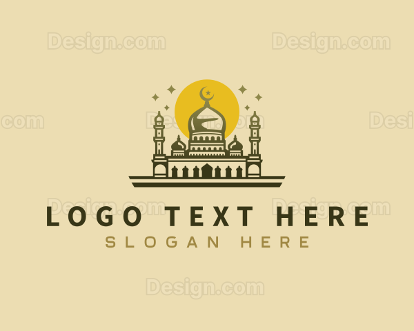 Elegant Islam Mosque Logo