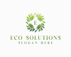 Herbal Eco Wellness logo design