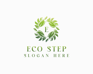 Herbal Eco Wellness logo design