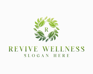 Herbal Eco Wellness logo design