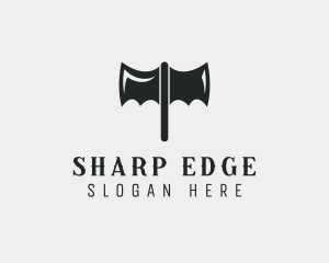 Titan Axe Blade  logo design