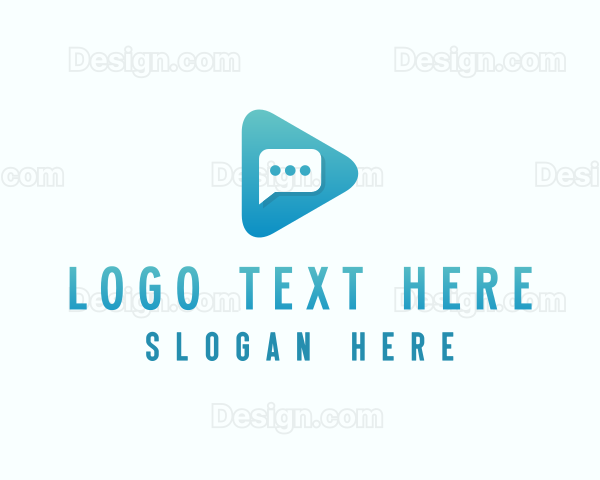 Media Messaging App Logo