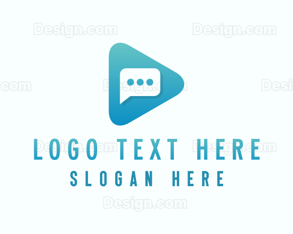 Media Messaging App Logo