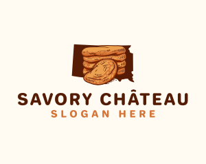 South Dakota Fry Bread logo design